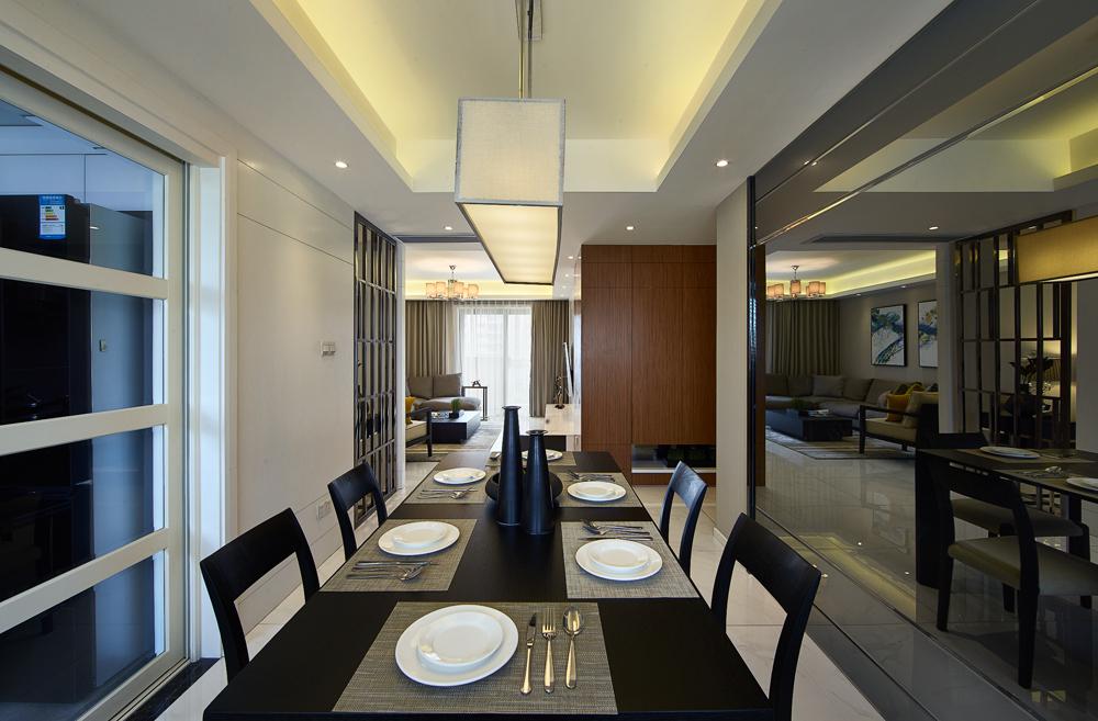 中冶一曲江山140平現(xiàn)代港式設(shè)計方案