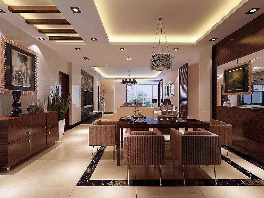 松江運河城170平中式風格設計方案