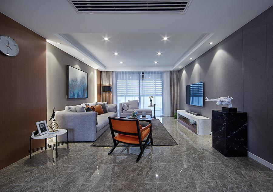 中國鐵建瑞園小區(qū)110平簡約風(fēng)格設(shè)計方案