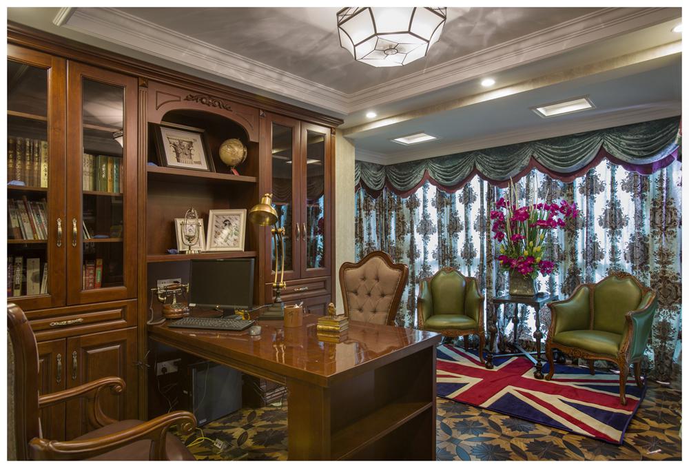 綠地國際生態(tài)城170平美式鄉(xiāng)村風(fēng)格設(shè)計(jì)方案