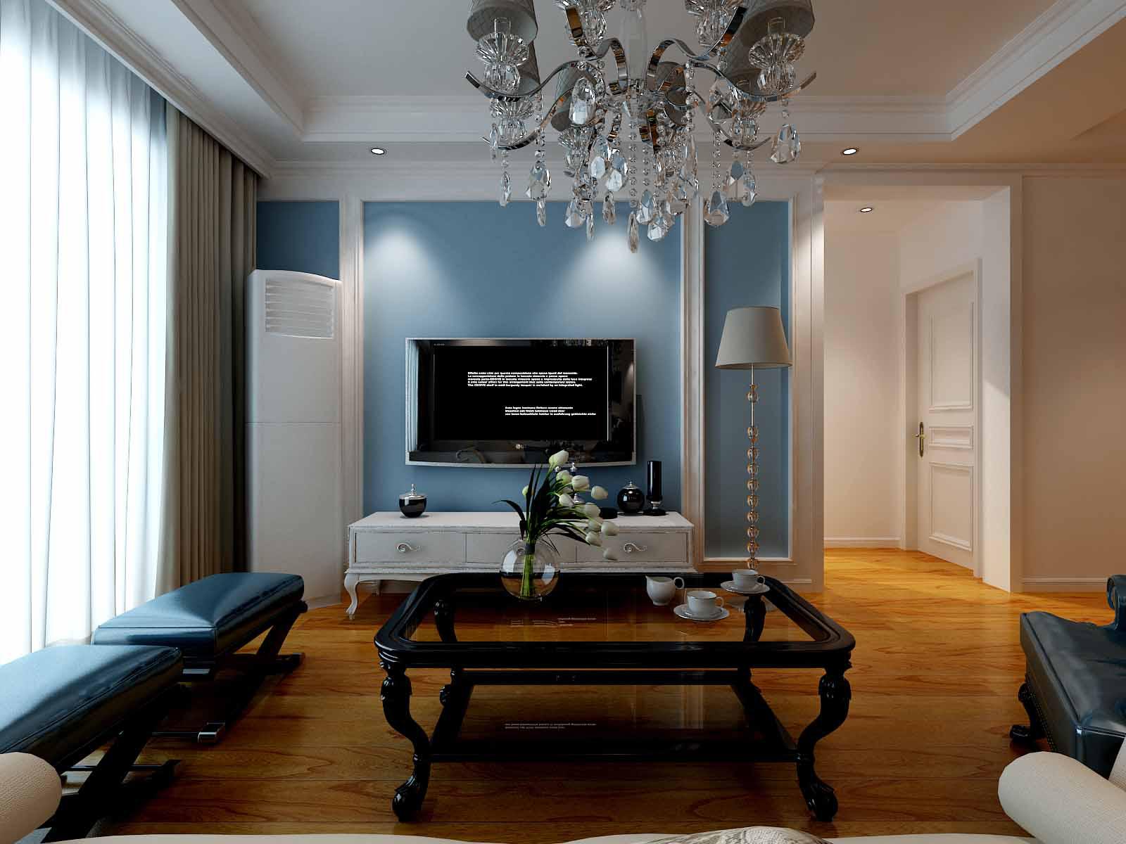 曲江千林郡小區(qū)90平簡(jiǎn)美風(fēng)格設(shè)計(jì)方案