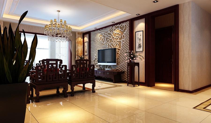 曲江公館163平米新中式設(shè)計風(fēng)格