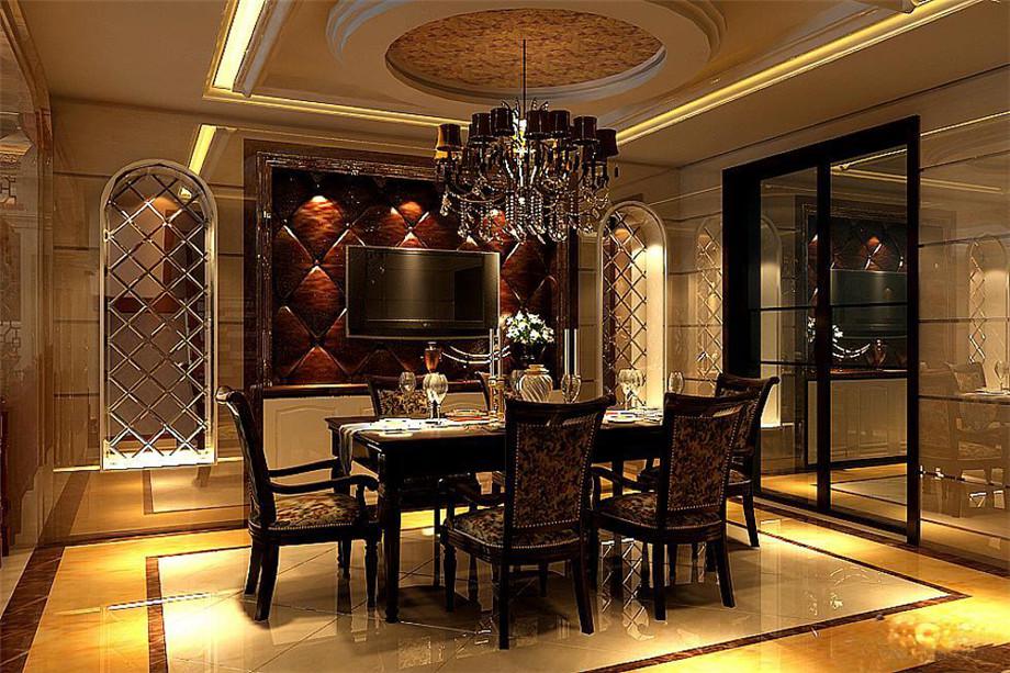 首創(chuàng)漫香郡200平歐式風(fēng)格設(shè)計方案