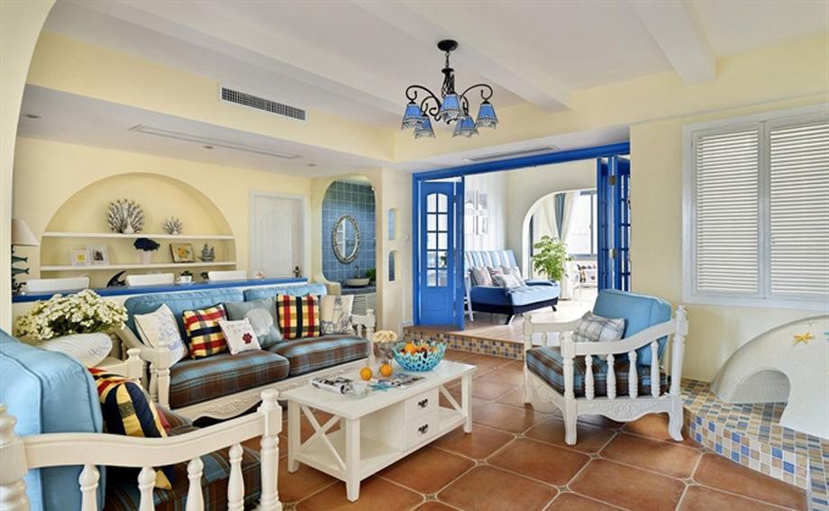 常春藤花園200平地中海風(fēng)格設(shè)計(jì)方案