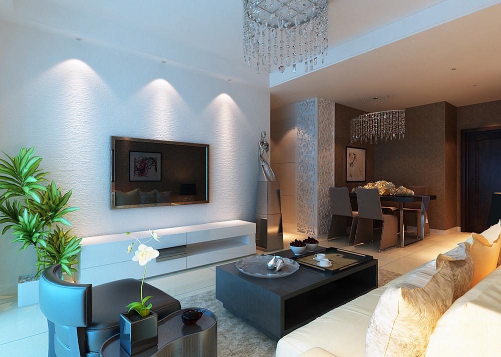 悅美國際89平米現(xiàn)代簡約風格