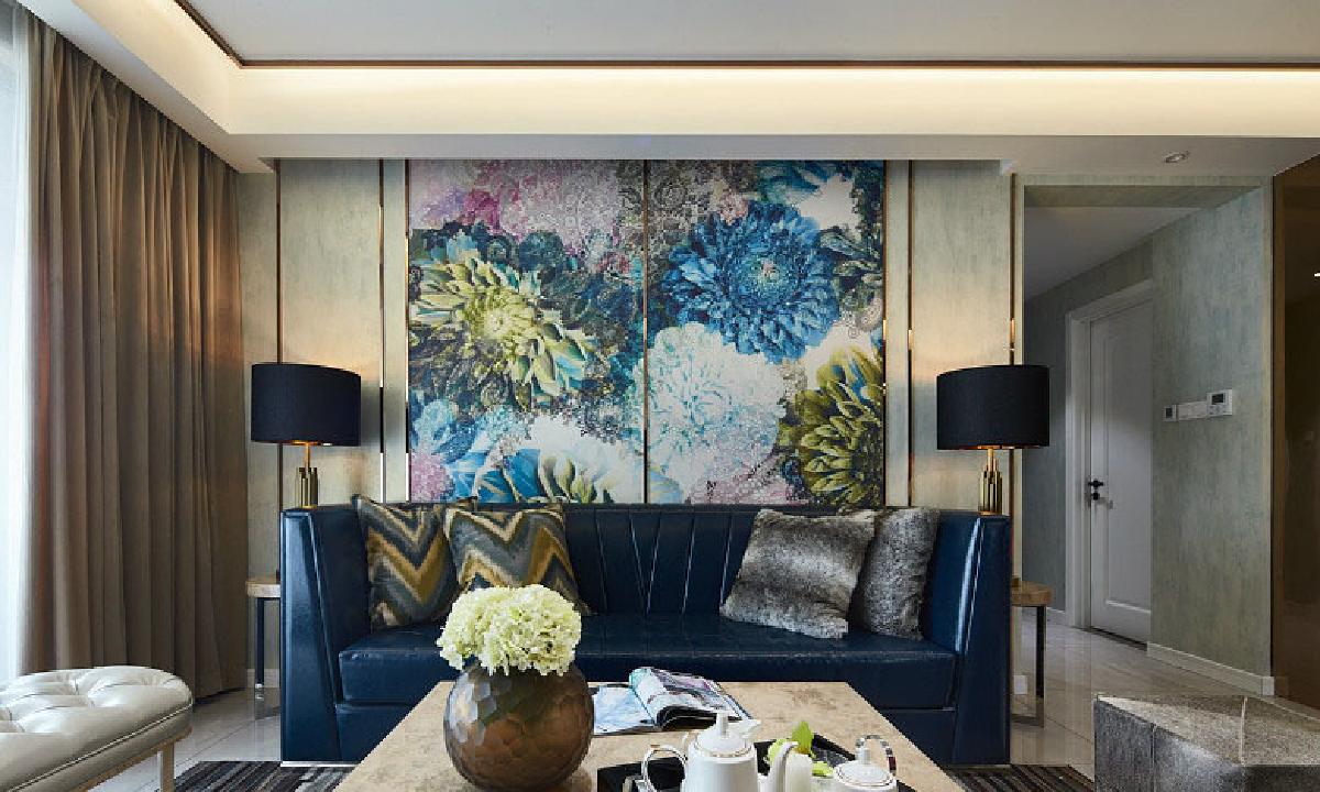 東方世紀(jì)城138平米美式