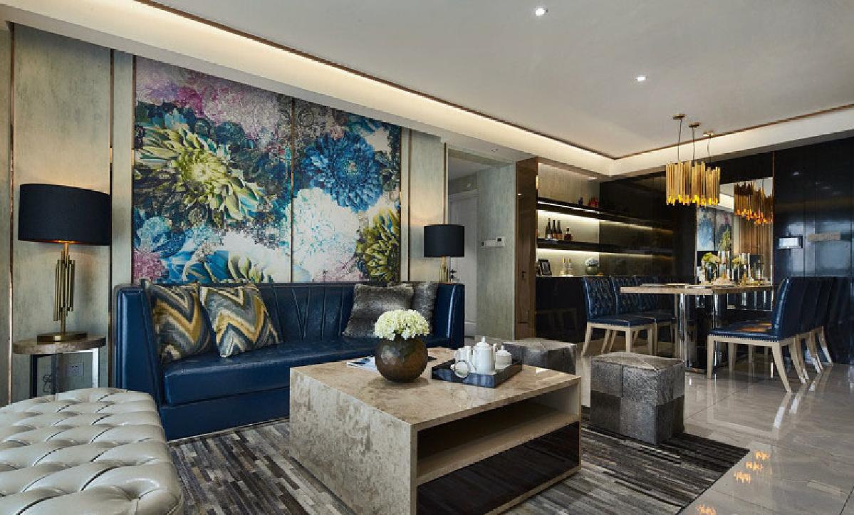 東方世紀(jì)城138平米美式