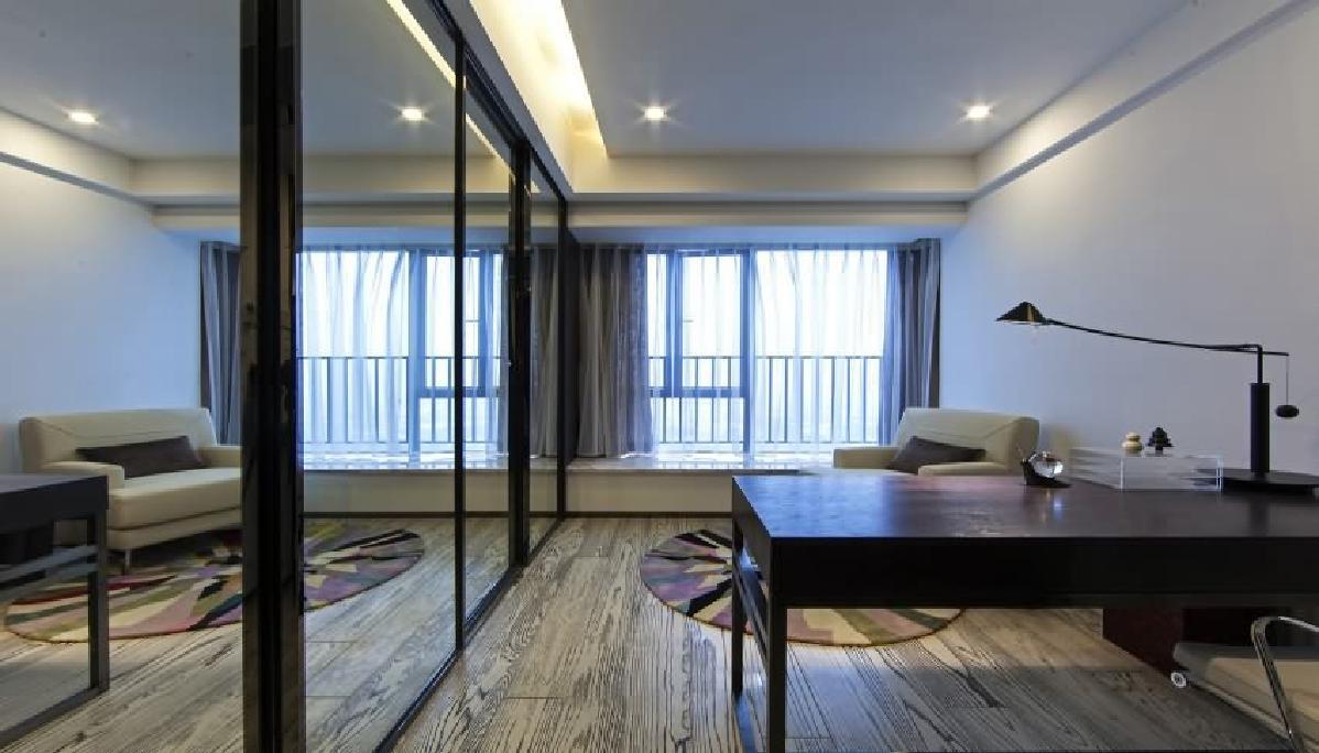 曲江觀邸108平米現(xiàn)代簡約設(shè)計(jì)方案