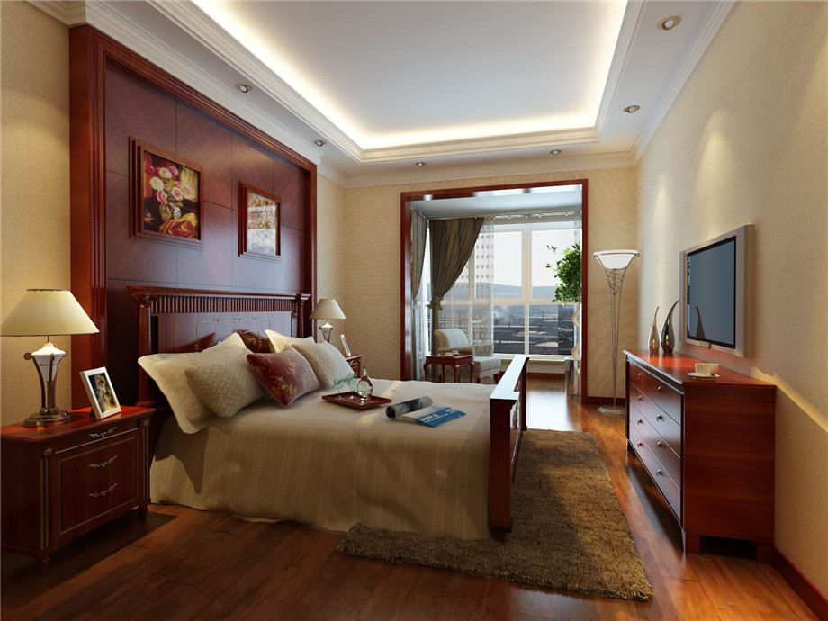 學(xué)府首座136平簡歐風(fēng)格設(shè)計(jì)方案