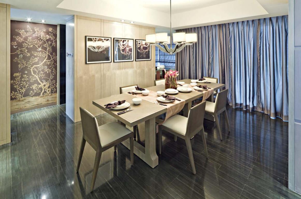 曲江諸子階135平米現(xiàn)代簡(jiǎn)約設(shè)計(jì)方案