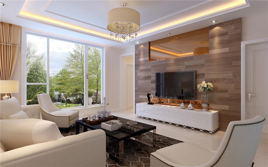 金泰·新理城105平米現(xiàn)代簡(jiǎn)約風(fēng)格設(shè)計(jì)方案