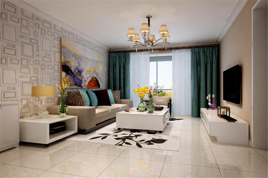 綠地城90平米現(xiàn)代簡約風格設計方案