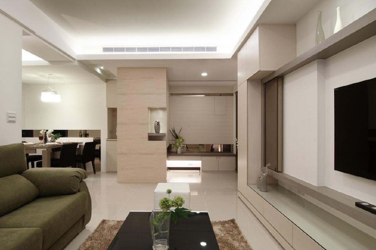 金泰新理城96平米現(xiàn)代簡約設(shè)計方案