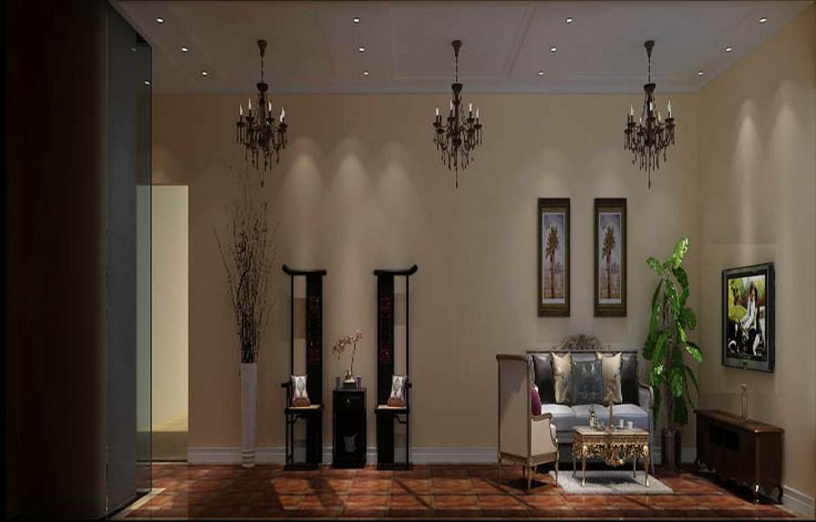 朱雀路信苑小區(qū)120平米混搭設(shè)計(jì)方案