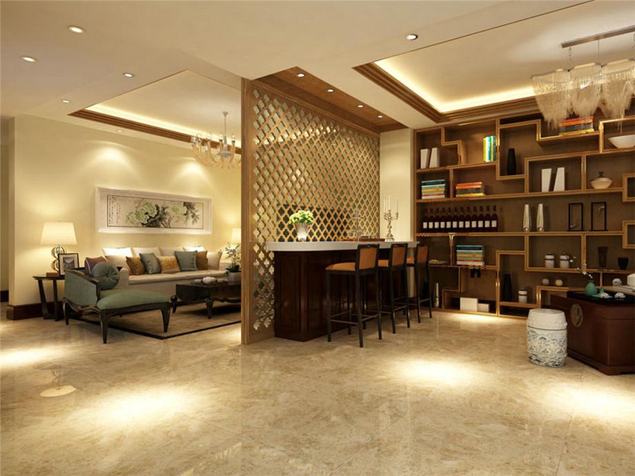 振業(yè)泊墅260平米新中式風(fēng)格設(shè)計(jì)方案