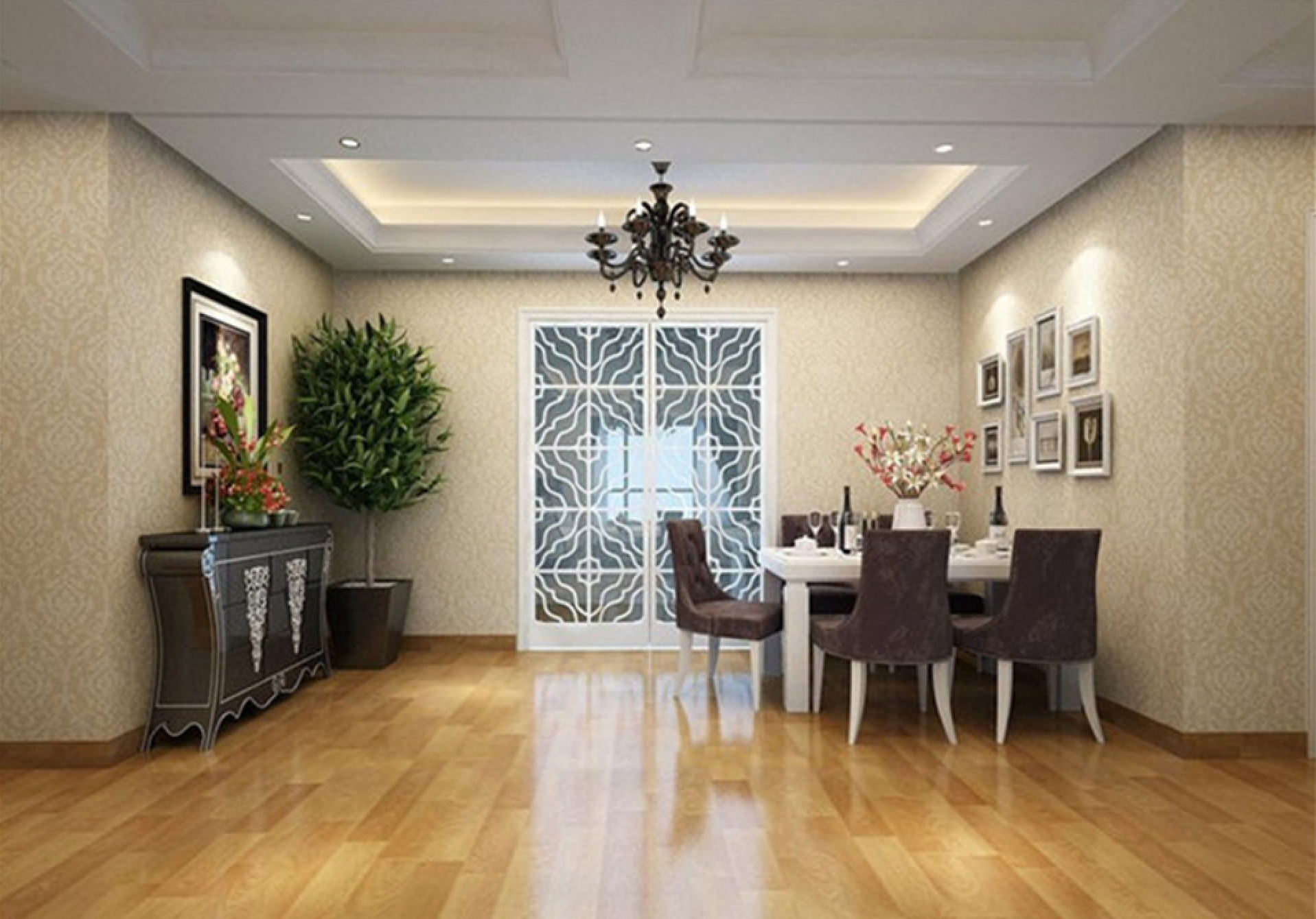 東方米蘭國際城125平三居室簡歐風(fēng)格設(shè)計方案