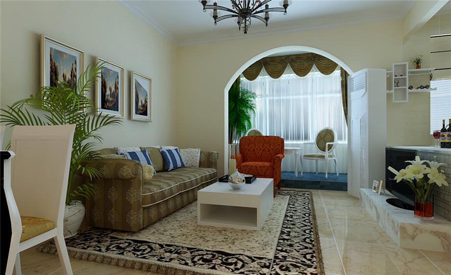 明威橡樹灣100平歐式風(fēng)格設(shè)計(jì)方案