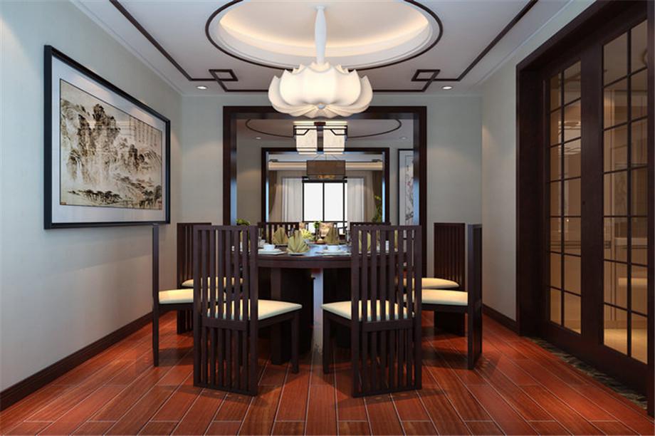金輝世界城135平新中式風(fēng)格設(shè)計(jì)方案