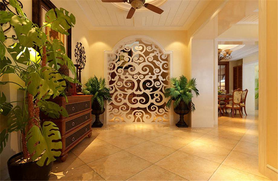 保利金香檳103平米美式設計方案