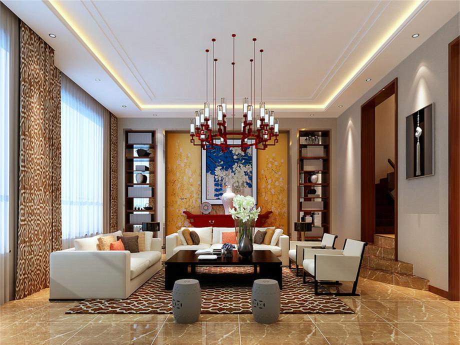 曲江6號210平新中式風(fēng)格設(shè)計(jì)方案