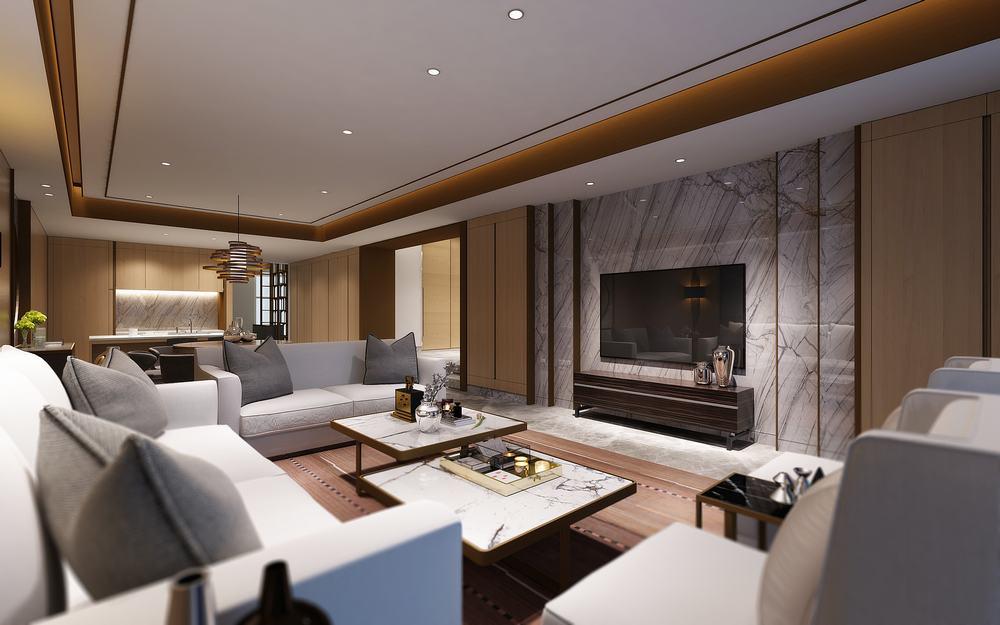 金水灣220平米簡(jiǎn)約