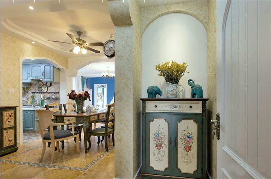 明威橡樹灣130地中海風(fēng)格設(shè)計方案