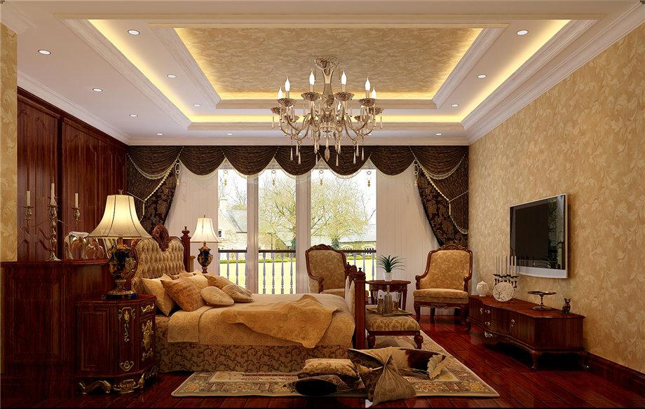 萊安逸輝117平米美式設(shè)計(jì)方案