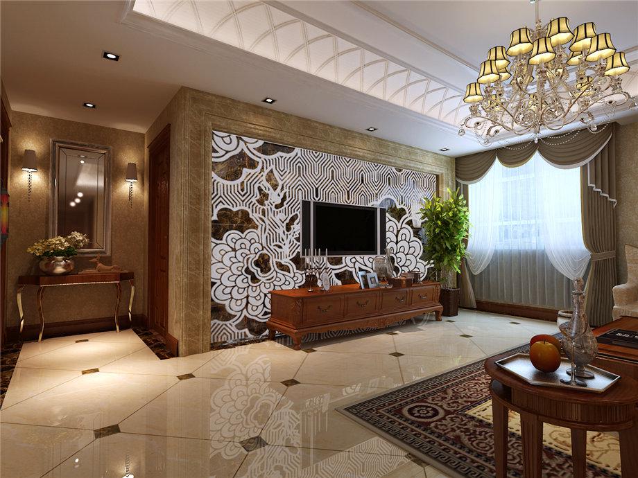 萊安逸輝117平米美式設(shè)計(jì)方案