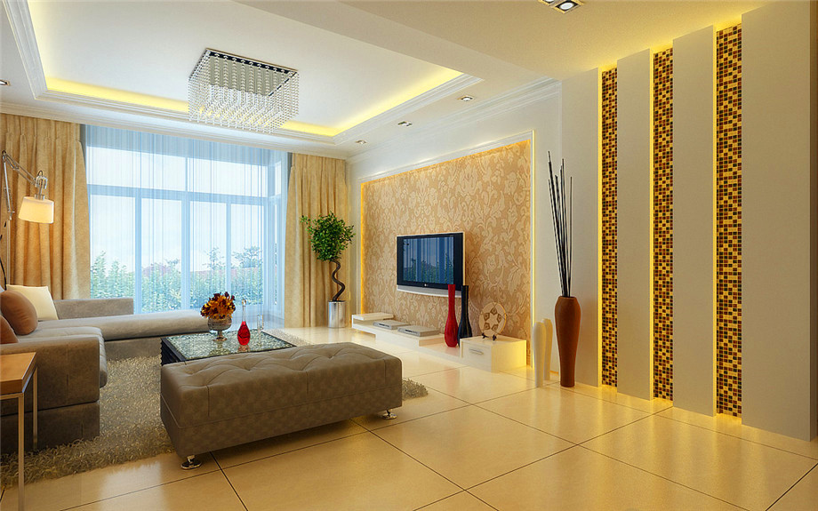 陽光麗城120平米現(xiàn)代簡約風(fēng)格設(shè)計(jì)方案