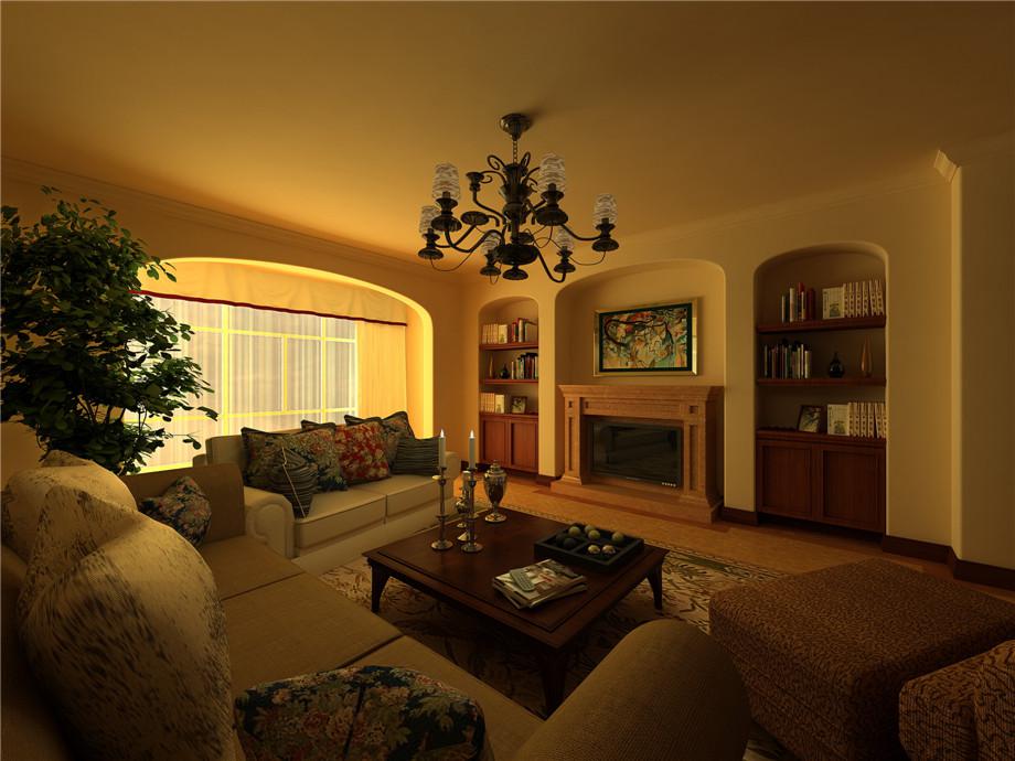 和眾曲江城悅126平美式鄉(xiāng)村風(fēng)格設(shè)計(jì)方案