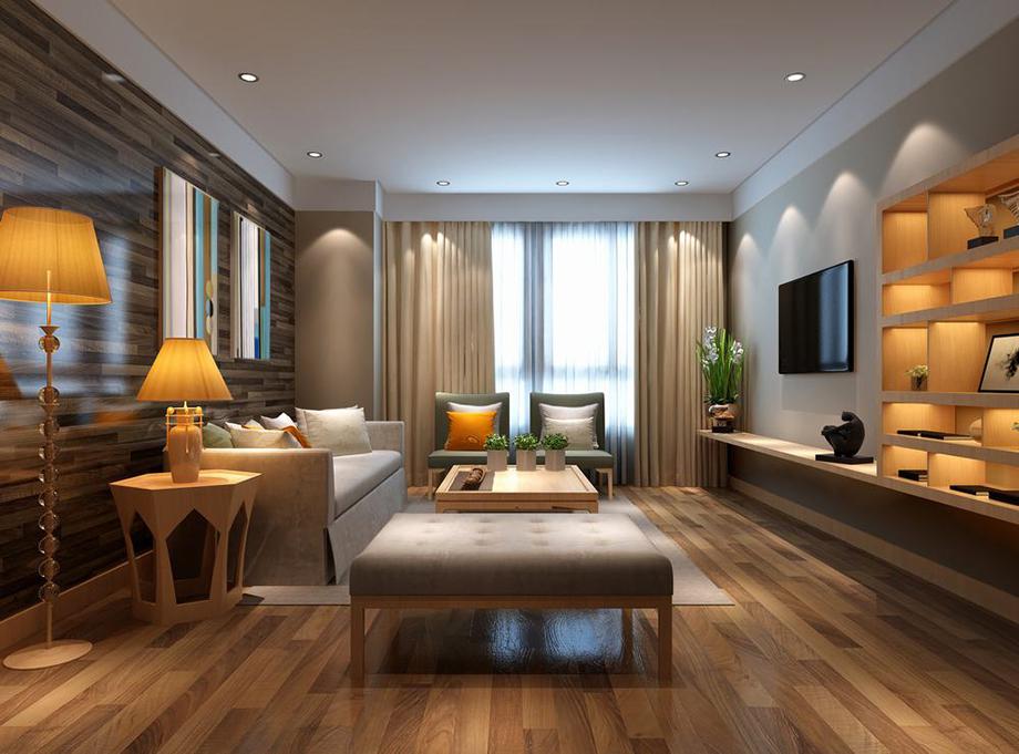 金輝世界城140平米新中式風格設(shè)計方案