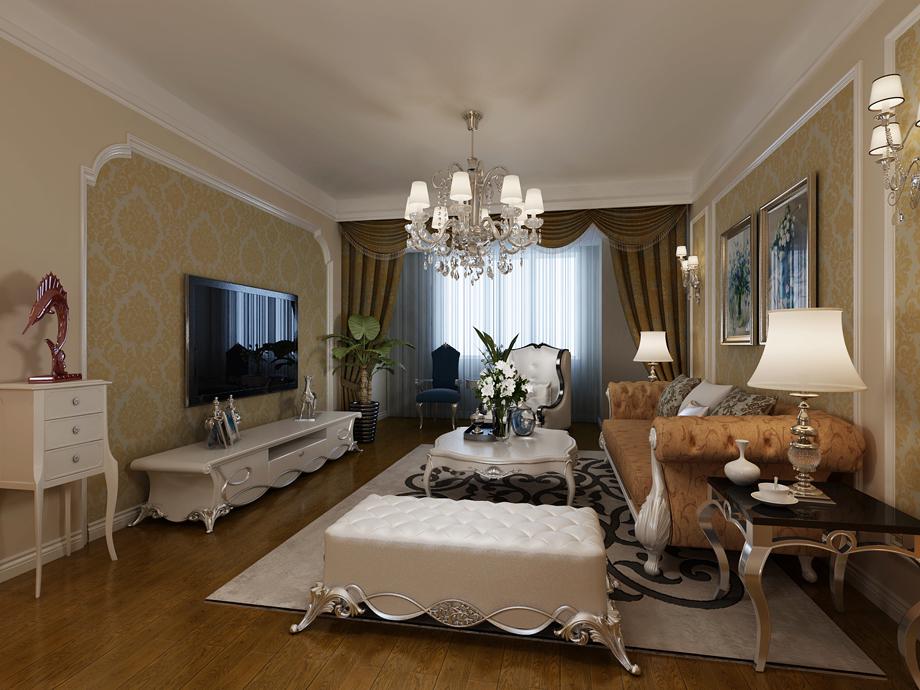丹軒坊120平米歐式設(shè)計方案