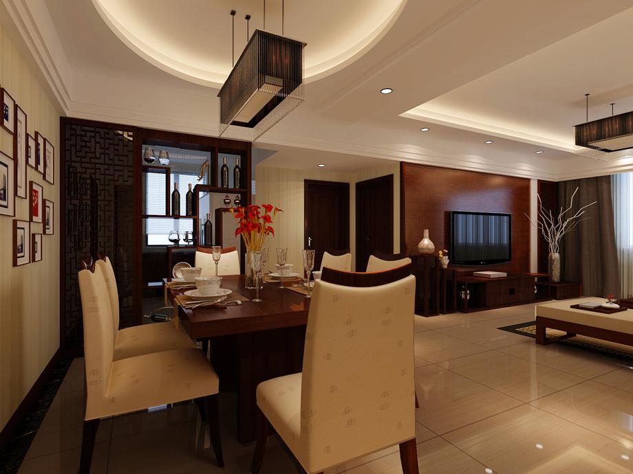 西工大小區(qū)140平米新中式設(shè)計(jì)方案