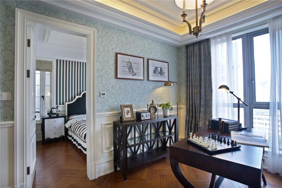 中鐵尚都城172平歐式風格設計方案