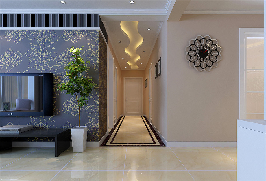 中海觀園162平簡約風格設計方案