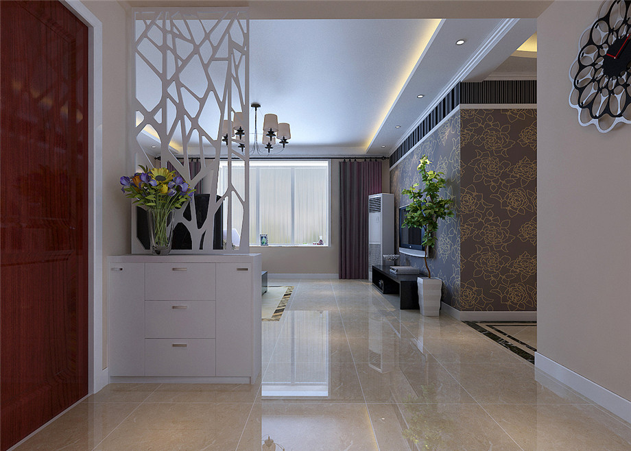 中海觀園162平簡約風格設計方案