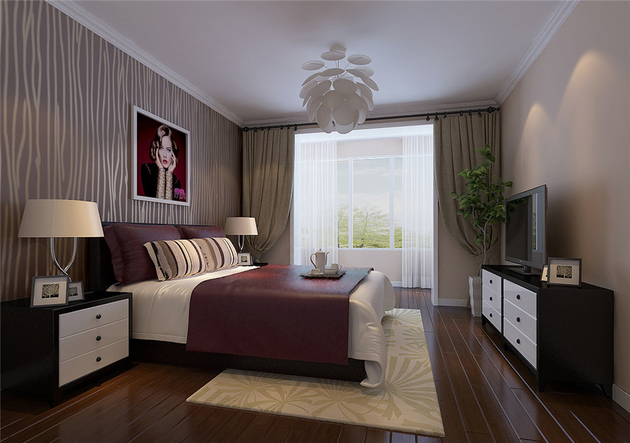 中海觀園162平簡約風格設計方案