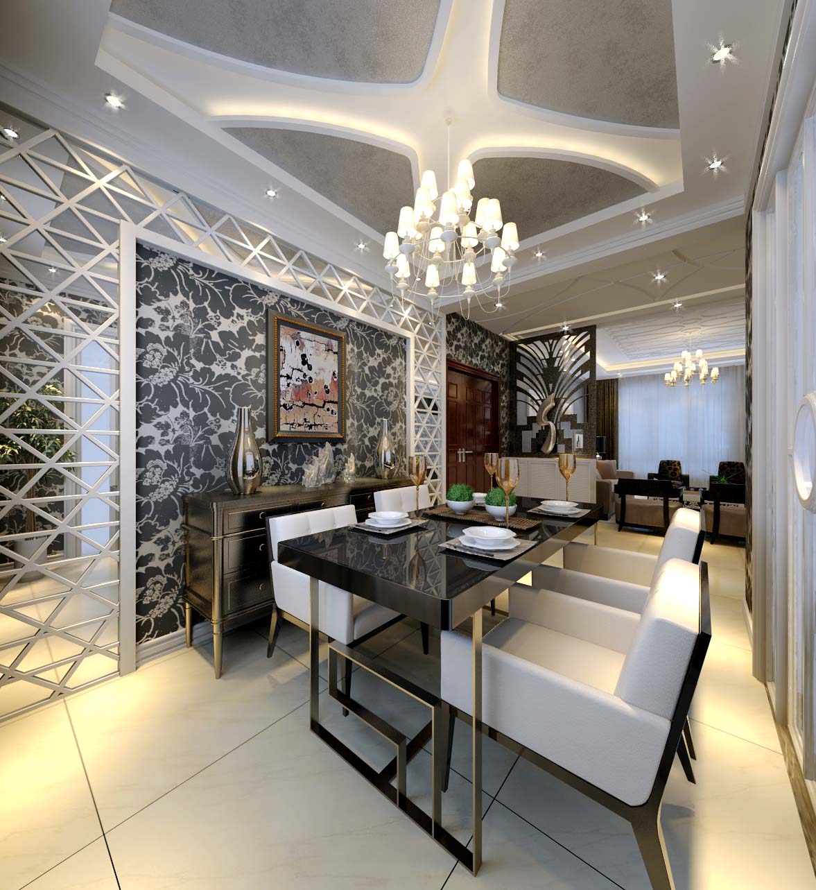 華清佳苑140平方米現(xiàn)代簡約風(fēng)格