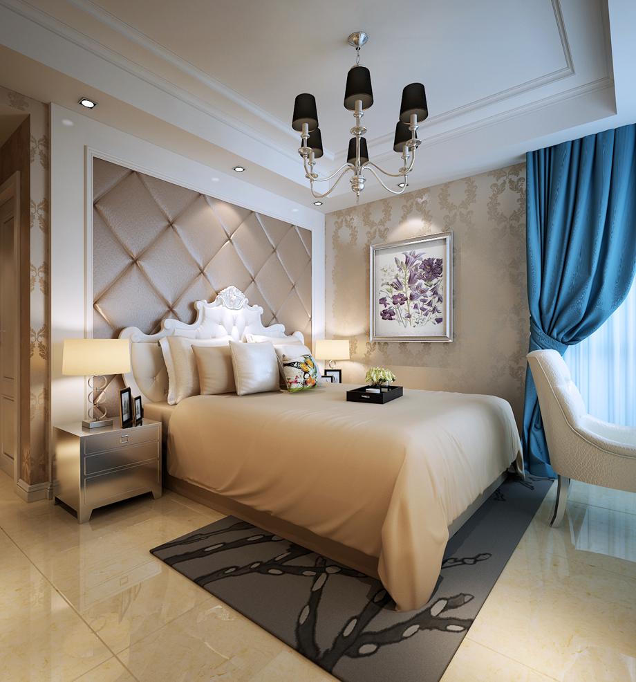 曲江千林郡小區(qū)120平米簡歐風(fēng)格