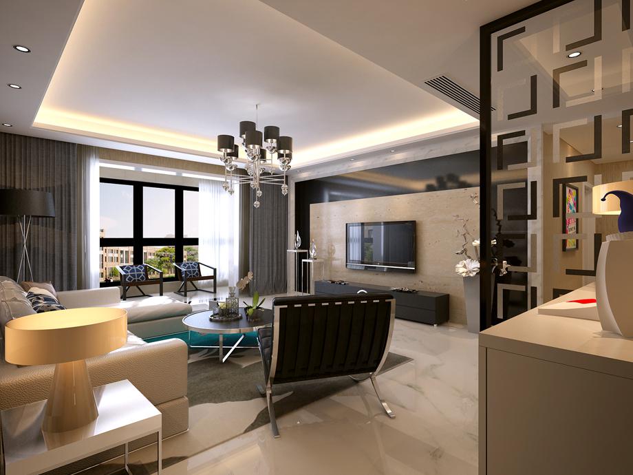 楓葉新新家園小區(qū)132平米現(xiàn)代簡約