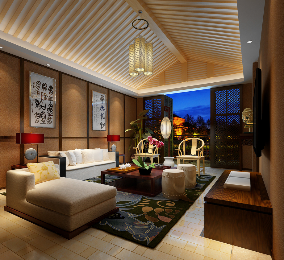 天下第一面館260平米中式風(fēng)格