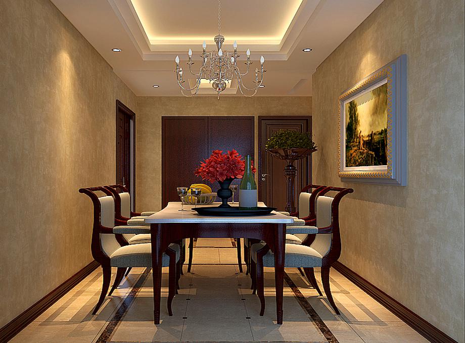 觀山悅簡歐式風(fēng)格120平米