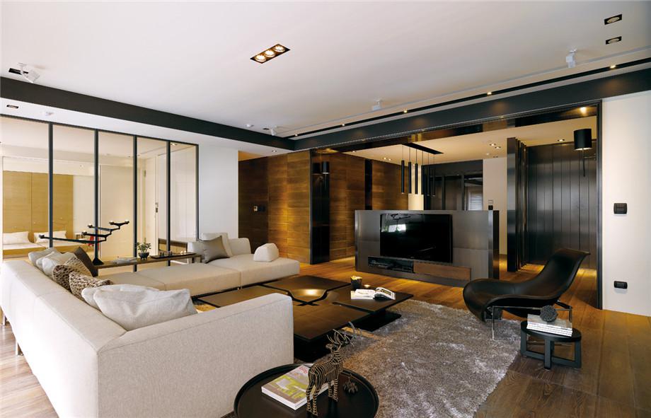 金輝世界城135平簡(jiǎn)約風(fēng)格設(shè)計(jì)方案