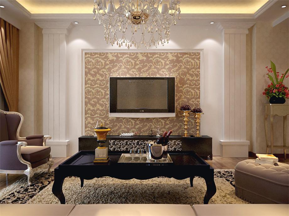 曲江觀邸110平米簡(jiǎn)歐設(shè)計(jì)方案