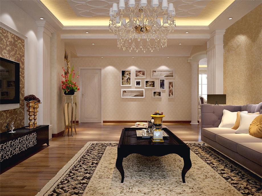 曲江觀邸110平米簡(jiǎn)歐設(shè)計(jì)方案