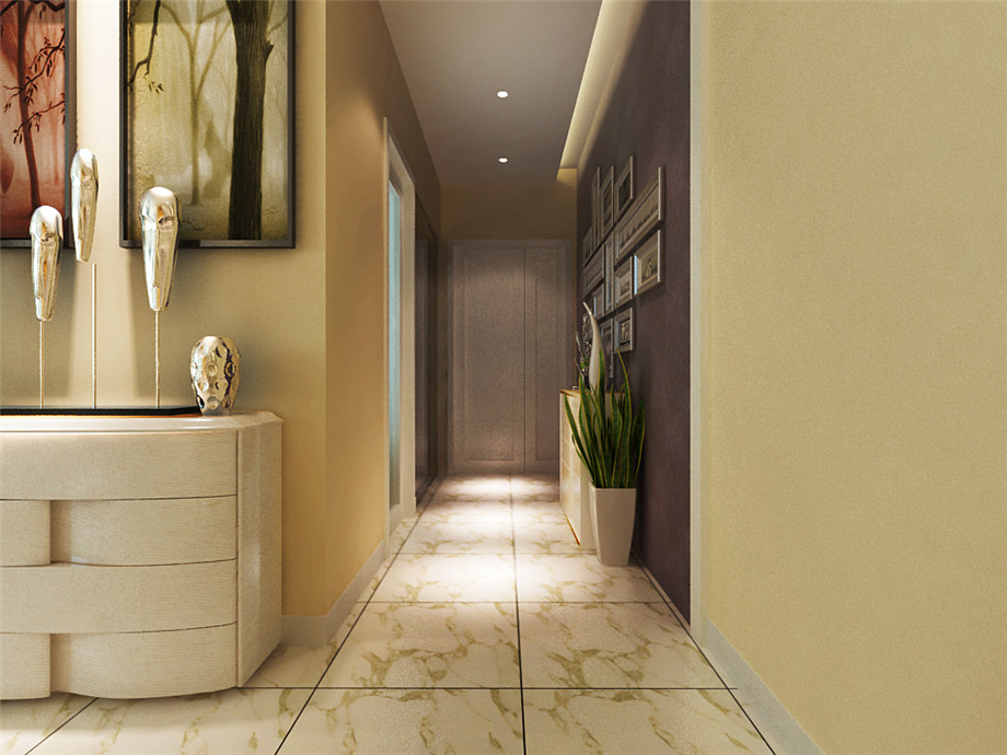 西開小區(qū)105平米現(xiàn)代簡約設(shè)計方案