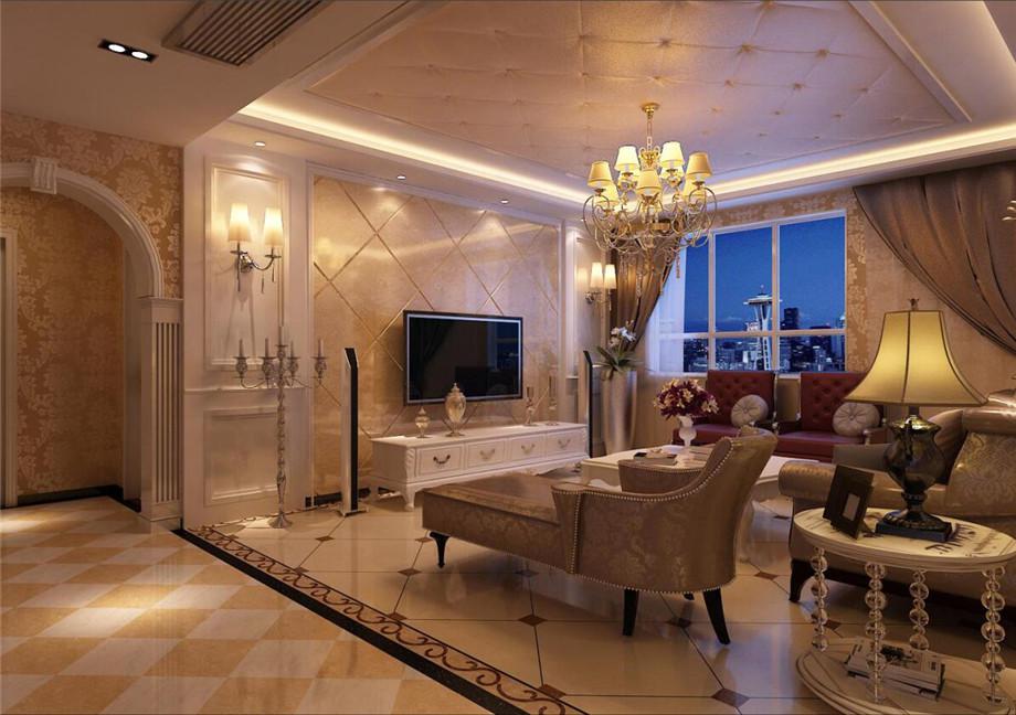 都市春天134平米簡歐設(shè)計(jì)方案