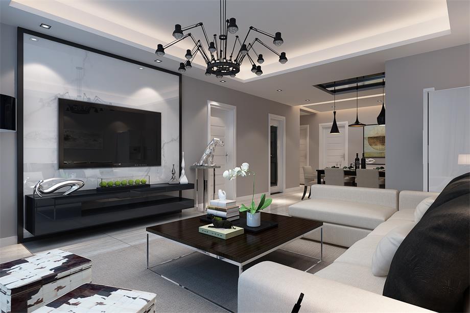 開元壹號120平米現(xiàn)代簡約