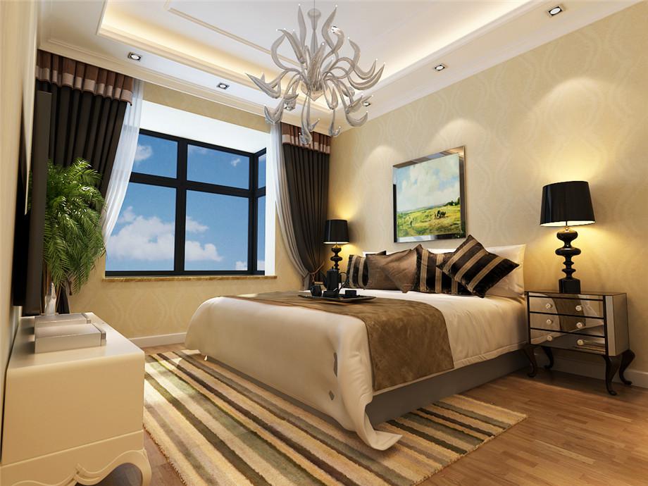 航天佳苑90平歐式風(fēng)格設(shè)計(jì)方案