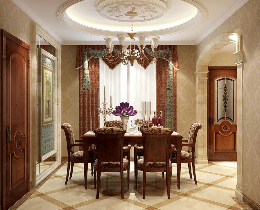 萊安逸境183平方美式風格設(shè)計方案